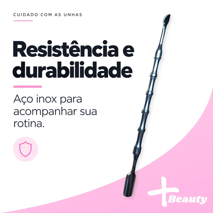 Resistência e durabilidade: espátula MB1 em aço inox para acompanhar sua rotina